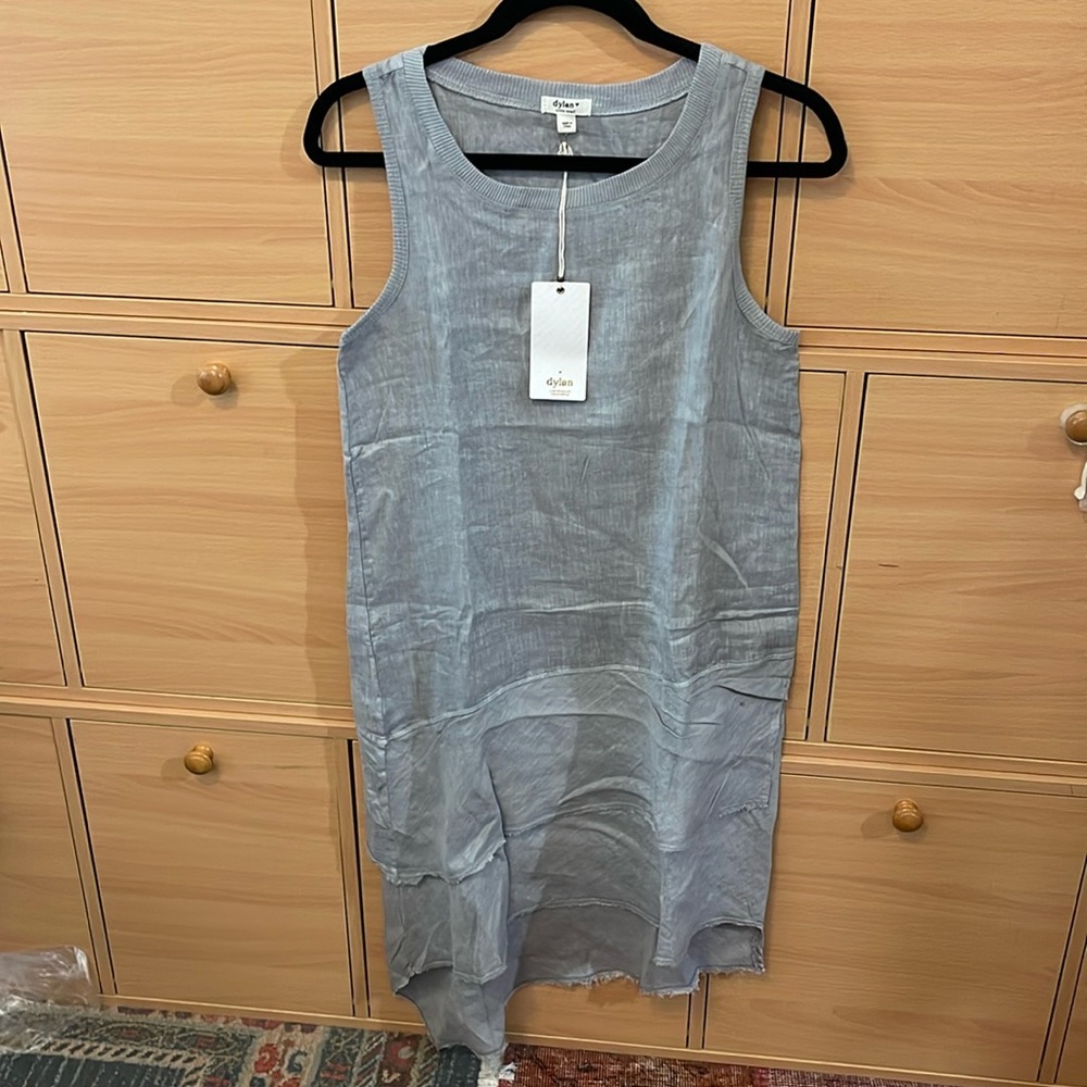 50% OFF !Woman linen mini dress DYLAN .